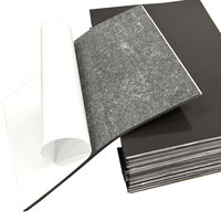 Papier photo magnétique jet d'encre brillant ou mat 4r aimants d'image flexibles feuilles magnétiques en caoutchouc découpables avec support adhésif