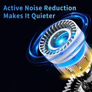 Nuevo ventilador colgante de cuello sin hojas perezoso silencioso al <span class=keywords><strong>aire</strong></span> libre portátil refrigeración por <span class=keywords><strong>aire</strong></span> pantalla digital inteligente mini ventilador frío de cuello - Product Image 4