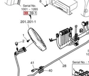 Doosan <span class=keywords><strong>Daewoo</strong></span> <span class=keywords><strong>Excavator</strong></span> <span class=keywords><strong>Hyundai</strong></span> R60W-9S Market Dashboard pasar produk dikembangkan DH Series Panel Gauge tampilan listrik - Product Image 2