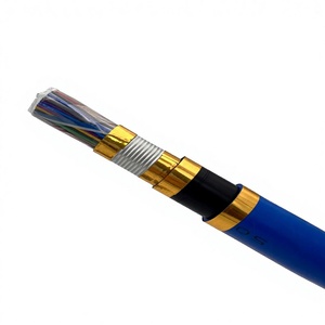 Cable de Comunicación para Minería <span class=keywords><strong>XINQIAO</strong></span> MHYA/MHYAV, Conductor de Cobre Sólido, Cubierta Azul, Par Grande, Cable de Señal Subterráneo - Product Image 5