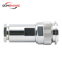 Conector Triaxial de Precisión TRT-J4A de 3 Terminales TNC, MIL-STD-1553B, 50 Ohmios, para Cable TRX-50-2