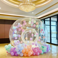 Gonflable Transparent Bulle Rebond Maison Enfants Clair Fête De Mariage Ballon Dôme Tente Publicité Gonflables
