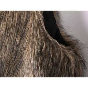 Stilvolle Damen-Kunst pelz weste mit V-Ausschnitt und lässiger Strick weste für den Herbst-und Winter preis - Product Image 6