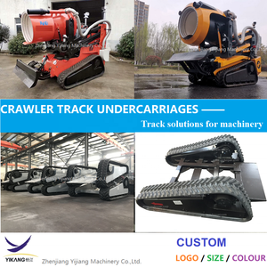 광산 건설 장비 드릴링 굴착기 크러셔 크롤러 섀시 플랫폼 강철 트랙 중량물 시스템 하부 구조 - Product Image 6