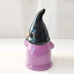 Ornamenti di Halloween in Porcellana Dolomite a Forma di Goblin e Zucche Sovrapposte, Vendita Calda per le Festività - Product Image 3