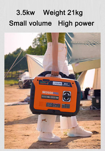 <span class=keywords><strong>220V</strong></span> 3.5kW di động ngoài trời khẩn cấp biến tần xăng máy phát điện xách tay máy phát điện cho nhà im lặng - Product Image 2