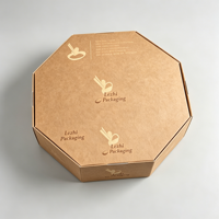 Emballage de sushi en papier plié avec logo personnalisé, matériaux recyclés écologiques, boîte à emporter en carton blanc, emballage de sushi