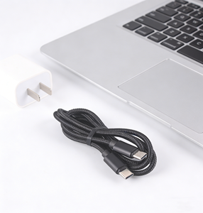 สายเคเบิลไนลอนแบบ Type-C ชนิด Universal ตัวนำทองแดงแท้ ป้องกันด้วยเส้นใยถัก สำหรับ<span class=keywords><strong>โทรศัพท์</strong></span> แท็บเล็ต แล็ปท็อป เครื่องพิมพ์ - สายชาร์จเร็วและถ่ายโอนข้อมูล - Product Image 6