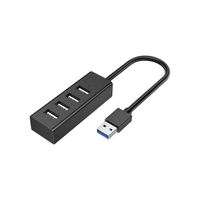Station d'accueil multiport USB 3.0 5 Gbps Type-C avec ports USB-A 2.0 pour ordinateur de jeu, ordinateur portable - En stock