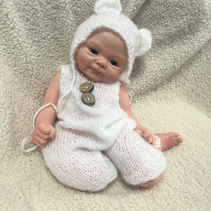 Muñeca Reborn de Silicona de Alta Simulación de 16 Pulgadas (40 cm) de Cuerpo Completo, Bebé Recién Nacida para Accesorios de Cine y Televisión - Product Image 2