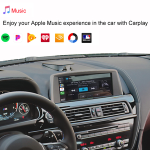 CarPlay sans fil <span class=keywords><strong>Android</strong></span> <span class=keywords><strong>Auto</strong></span> pour BMW Série <span class=keywords><strong>6</strong></span> F06 F12 F13 2010-2020 Mirror Link Car Play YouTube Détecteur de radar Cyberpunk - Product Image 4