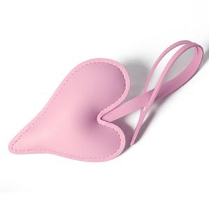 Cute Irregular Heart-shaped <b>Bag</b> <b>Charms</b> Colorful PU Leather Puffy Pendant Keychain <b>Bag</b> Backpack Wallet Car Accessory Welcome Gift - Product Image 3