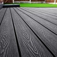 Co-Extrudierte Hohlkammer-WPC-Terrassendielen Mehrschichtige PVC-Verbundplatten Umweltfreundlicher Outdoor-Kunstholzboden für Garten, Terrasse und Patio