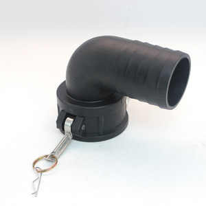 Couplage rapide coudé Camlock IBC 3 pouces, adaptateur de réservoir 80, <span class=keywords><strong>raccord</strong></span> réducteur à 90 degrés en PP, connexion filetée à butée, certifié CE - Product Image 4
