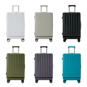 Factory Custom logo Fashion Style Lightweight Large Capacity Luggage PC Material Travel <strong>Trolly</strong> Luggage Suitcase - Product Image 4