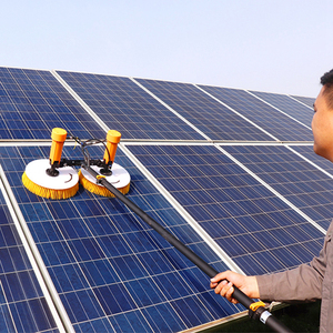 Lithium Solar Panel Cleaning Tool Equipment Double Head Solar Panel Cleaning <b>Brush</b> - Product Image 5