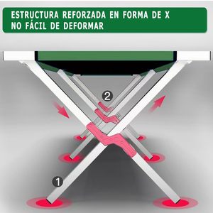 <span class=keywords><strong>Lit</strong></span> pliant compact ultraléger en aluminium et fer de conception moderne pour une utilisation en extérieur et en intérieur, hôpital et salon - Product Image 3