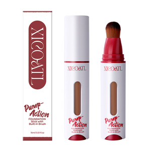 Fond de teint waterproof 3 couleurs, couvrance modulable, hydratant, léger, correcteur pour tous types de peau, fini mat naturel - Product Image 5