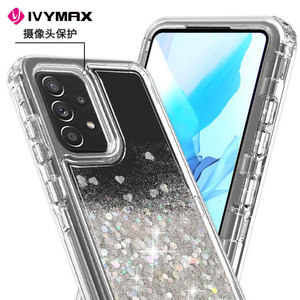 Hot bán long lanh lỏng bột chảy cát vỏ trường hợp mềm TPU rõ ràng trường hợp đối với Samsung Galaxy A52 4G/5G trường hợp điện thoại - Product Image 5