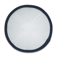 Calico Kippah bordado personalizado Logo Kippot judío Boda REGALOS algodón Kippah Yamulka judaísmo Kipot Skullcap