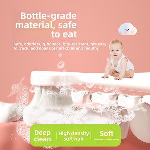 Spazzolino da Denti in Plastica con Setole Morbide a Forma di Panda, Design per Bambini 2-6 Anni, per la Dentizione e la Pulizia dei Denti - Product Image 5