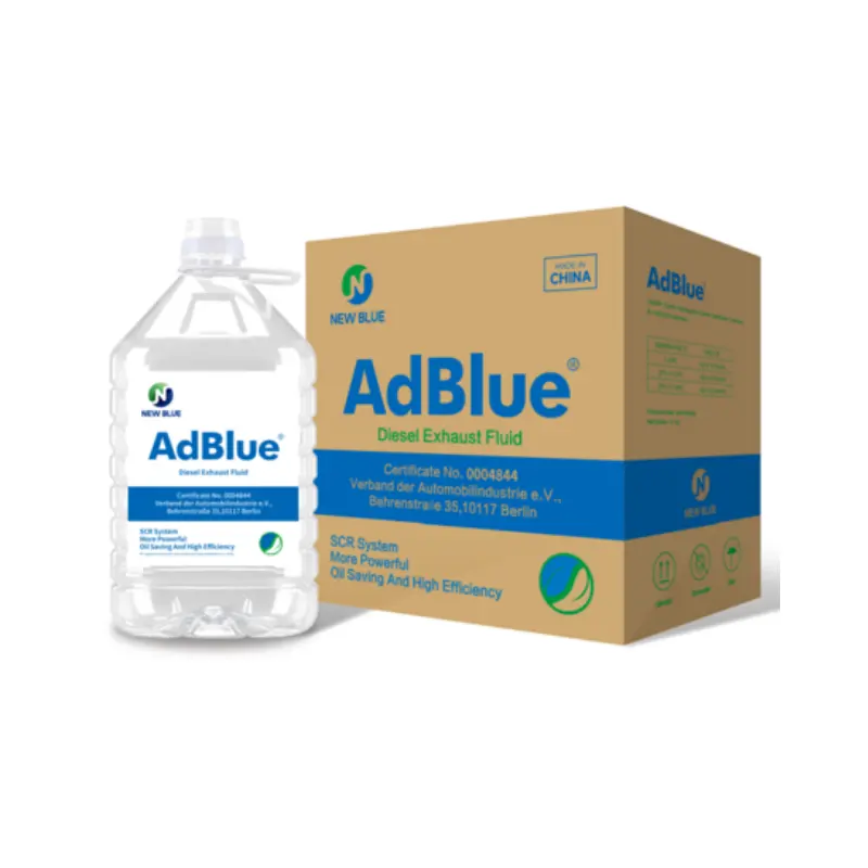 ระบบ SCR ไอเสียดีเซล10ลิตรสารละลายสีน้ำเงิน AdBlue ยูเรีย