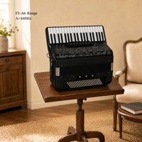 Accordéon chromatique professionnel 41 touches 120 basses, corps en bois, portable, qualité performance, sac de transport inclus