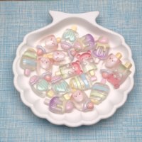 Simulación de frutas, helados y paletas de resina con base plana para scrapbooking, decoración de teléfonos, manualidades de joyería DIY y accesorios para lazos de pelo