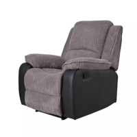 Ensemble de canapés inclinables en cuir/tissu, gamme de mobilier de salon, collection de loisirs pour la maison, collection de tissus d'ameublement, fournisseur sur mesure