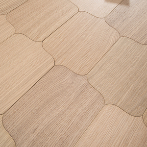 Parquet en bois de chêne blanc européen multicouche de qualité ABC 14 mm, personnalisable, haute brillance, norme ISO9001, pour les lieux sportifs - Product Image 2
