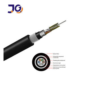 Câble à fibres optiques blindé en acier GYTA33, prix d'usine du fabricant, gaine en HDPE, 24, 48, 96 cœurs, OEM - Product Image 3