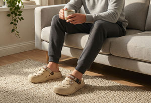 รองเท้าแตะรัดส้นแบบมีรูระบายอากาศสำหรับผู้ชาย ยี่ห้อ Yearning ผลิตจากวัสดุ EVA กันน้ำ ระบายอากาศได้ดี น้ำหนักเบา แห้งเร็ว กันลื่น เป็นมิตรต่อสิ่งแวดล้อม - Product Image 5