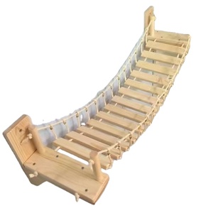 Estructura de Escalada para Gatos Montada en la Pared con Puente de Madera Sólida que se Puede Conectar al Nido de Gatos como un Ensamblaje Completo - Product Image 1