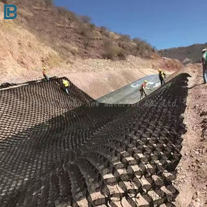 Pavé extérieur en PEHD Geo Grid Stabilisateur de sol Plastique <span class=keywords><strong>Nid</strong></span> <span class=keywords><strong>d</strong></span>'<span class=keywords><strong>abeille</strong></span> <span class=keywords><strong>Gravier</strong></span> Géocellule Modèle 3D Capacité de conception - Product Image 5