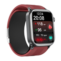 Anruf-Erinnerungs-Smartwatch für Männer und Frauen TK66 Smart-Armband Herzfrequenz-EKG Luftpumpen-Smartwatch IP67 Wasserdichter Fitness-Tracker