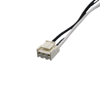 Cable de Alimentación IEC C13 de 2 Pines Estándar Japonés, JIS C 8303 con Certificación PSE, H05VV-F, Cable de Repuesto para Monitor de Computadora y TV, Blanco y Negro