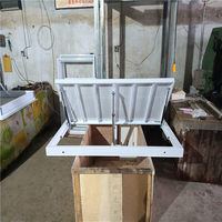Porte escamotable électrique, couvercle d'escalier invisible automatique, trappe secrète pour sous-sol et local de rangement