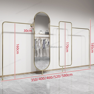 Appendiabiti in stile espositore con Pipe appendiabiti a parete appendiabiti negozio di vestiti per decorare cremagliera - Product Image 5
