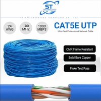 Câble Ethernet réseau de haute qualité 1000ft 305m Cat5 Cat5e Cat6 câble LAN UTP pour câbles de Communication de caméra IP