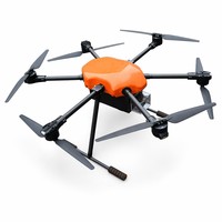 Hexacóptero X1000pro de Carga Pesada, 25 kg de Carga Útil Máxima, 6 Ejes, Fibra de Carbono, Batería Dual de 30000 mAh, 15 KM, FPV Térmico, Respuesta a Emergencias