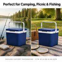 Glacière à roulettes isolée Coleman Xtreme |   Pour le camping, la plage, les pique-niques et les activités de plein air, conserve la glace jusqu'à 4 jours |   24L