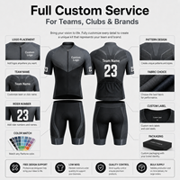 Conjunto de Ciclismo para Hombre de Fábrica: Maillot con Cremallera Completa y Culotte Acolchado con 3 Bolsillos Traseros, Ropa de Equipo Personalizada, Suministro OEM