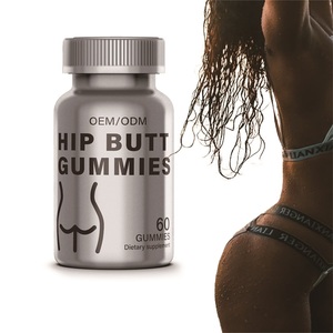 Supplément <span class=keywords><strong>de</strong></span> fibres alimentaires pour adultes Strong Hip Booster Fesses améliorées avec <span class=keywords><strong>extrait</strong></span> <span class=keywords><strong>de</strong></span> racine <span class=keywords><strong>de</strong></span> maca noire dans le dosage des bonbons gommeux - Product Image 3