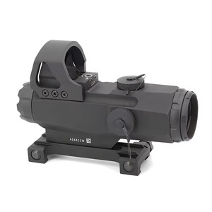 Tầm nhìn kết hợp 4-24 chấm đỏ, trường nhìn rộng chấm đỏ, phạm vi 4X mát mẻ và phụ kiện săn bắn - Product Image 4