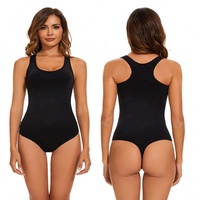 String à col haut personnalisé Body Shaper Débardeur sans manches d'été Body Shapewear pour femmes