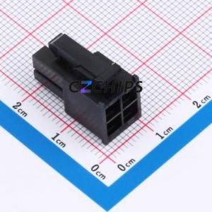 WAFER-WBM4.2-04PJK-GB Housing (Wire-to-Board / Wire-to-Wire) P=4.25mm Connector 2x2P 4.25mm Mini-Fit (MX 4.2) 4.25mm - Product Image 1