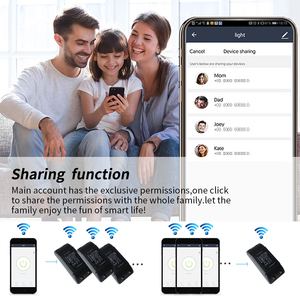 Dispositif intelligent pour la maison SIXWGH Cozylife Home Assistant 10A <span class=keywords><strong>WiFi</strong></span>, interrupteur contrôlé par la voix Alexa, compatible AC 110V/220V, pas de hub requis, <span class=keywords><strong>module</strong></span> à distance. - Product Image 6