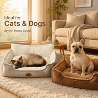 Lit-cave amovible et chaud pour animaux de compagnie, en flanelle douce, pour chien et chat, lavable en machine, pour usage intérieur et extérieur