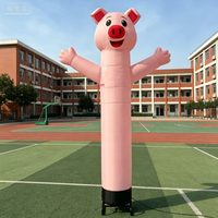 Modèle publicitaire gonflable de 12 pieds - Cochon de dessin animé gonflable