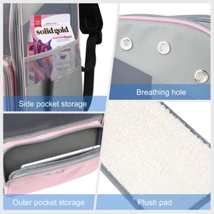 Dropshipping <span class=keywords><strong>funadd</strong></span> có thể gập lại thoáng khí vật nuôi tàu sân bay Túi du lịch mèo Ba lô - Product Image 3